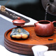 Hidden pot world Yixing purple sand lid holder tea pet pure handmade ornaments tea set accessories frog lotus seeds can be raised tea table tea play small ornaments