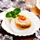 Fuzhao Frozen Garlic Vermicelli Ezo Large Scallops 6 pieces 270g gutted and sand-free barbecue deep-sea dining table