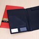 3884 A4 Contrat Clip Cuir Board Magnetic Writing Pad Hotel Hotel Meeting Contrat Clitation Imitation Threat Manager Sign Board Black
