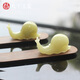 Tianxia Jade Family Jade Snails Pair Slowly Walking Together Creative Ornaments Couple Wedding Birthday Gift Accompanying You White Bingyu Pair