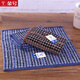Gold size pure cotton small square towel for men, business couples, children's face towel, dark soft absorbent plaid children's face towel, sweat-proof towel 30*30CM, blue
