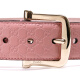Gucci GUCCI universal pink cowhide embossed needle buckle belt 281548 BMJ1G 5806 95 size Send your boyfriend to give your girlfriend a birthday gift