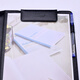 3884 A4 Contrat Clip Cuir Board Magnetic Writing Pad Hotel Hotel Meeting Contrat Clitation Imitation Threat Manager Sign Board Black