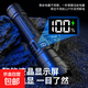 Strong light explosion king, strong light flashlight, rechargeable outdoor light, ultra-bright xenon searchlight, long-range beam light, ultra-long battery life, large capacity, household multi-function, convenient and durable, bright model, high-definition digital display