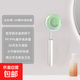 Toothbrush Disinfection Rack Intelligent Sterilization UV Ultraviolet Wireless Charging Portable Toothbrush Storage Box Storage Rack No Punching Spruce Green Top with Toothbrush Disinfection Rack + UV Ultraviolet Sterilization