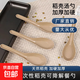Disposable spoons, biodegradable rice husk spoons, commercial takeout packaged fast food catering rice spoons, small spoons, original color disposable rice husk spoons, 1000 pieces
