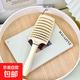 Fluffy air cushion comb long hair comb set combination air bag straight hair comb student dormitory female home curly hair massage comb cream color Dawan comb