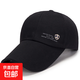 Hot selling baseball cap spring and summer men's extended brim sunshade sandwich canvas outdoor hat fishing golf black adjustable