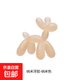 Balloon dog teether baby teething stick anti-eating baby silicone bite glue soothing small toy food grade baby teether - nano color 1 pack