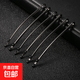 Clip, hairpin, bangs, broken hair, invisible one-word clip, black tightened small steel clip, hairpin at the back of the head for women, black arc-shaped, about 50 pieces, affordable package, free storage box