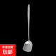 German stainless steel cooking shovel, kitchen anti-scalding frying shovel, spoon, colander, household kitchen utensil set, stainless steel frying shovel, thickened and extended version