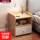 Armoire de chevet pour location de maison petit appartement chambre armoire de rangement de chevet avec tiroirs et serrures armoire de rangement de chevet multicouche tiroir simple couleur chêne pastoral 33*26*40 cm
