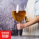 Extra large tall beer mug, giant hero mug, extra large glass beer mug 3000ml draft beer mug, Wagyu BBQ mug, hero mug 1 piece, 3200ml