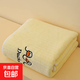 Children's towels and bath towels are soft, absorbent and lint-free for all seasons, baby bath towels, baby blankets, kindergarten beige children's towels 25cm*50cm 1 pack