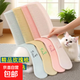 Pet life anti-static horn comb with tendon plastic comb cat and dog comb blue 1