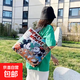 Fashionable Casual Canvas Bag Women's Fashion Shoulder Bag Work Tote Bag Handbag Canvas Bag Cartoon Bag Mickey Mouse Large Bag