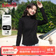 Baleno Air Layer Stand Collar Cardigan Sweater Women's 2025 Spring and Autumn New Temperament Commuting Small Slim Short Jacket