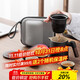 Jiwu Forest Tea Set Travel Tea Set Quick Cup Outdoor Single Portable Kung Fu Tea Set Ceramic Tea Cup Gift
