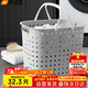 Ou Runzhe dirty clothes basket large capacity hollow dirty clothes basket dirty clothes storage basket laundry basket storage basket dirty clothes basket extra large