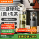 Supor Tea Water Separation Cup Magnetic Elastic Tea Cup Portable Travel Cup Summer Sports Large Capacity Plastic Tritan Water Cup