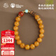 Potala Palace beeswax bracelet for men and women, Nanhong transfer beads, amber bracelet, new Chinese style jewelry, birthday gift for boyfriend