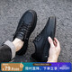 Warrior sneakers men's shoes simple versatile low-cut casual shoes outdoor breathable sports white shoes 901730 black 42