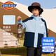 Dickies children's clothing children's assault jacket spring and autumn 2025 children's outdoor windproof and waterproof hooded jacket boys and girls
