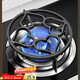 Lelandi gas stove bracket universal cast iron four-claw and five-claw milk pot anti-slip rack gas stove small milk pot bracket accessories gas stove rack love bracket L4008