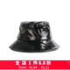 EE new winter style British fashion face-showing top hat casual and versatile winter hat for women black M (56-58cm)