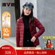 Yalu Light Thin Down Jacket Women 2025 New Large Size 90 White Duck Down Short Autumn and Winter Lightweight Hooded Cold Warm Jacket