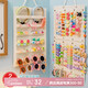 Fanye's children's hairpin storage wall hanging bag hanging rack wall rope rubber band girls hair hoop hairpin hairpin jewelry jewelry box