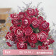 Love Yunnan Natural Dried Roses Bouquet Living Room Decoration Lucky Rose Dried Flowers Real Flower Decorative Ornaments Air-dried and Baked Stunning Bubbles About 30 Heads