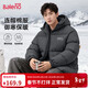 Baleno cotton coat men's 2025 winter warm and cold-proof hooded thickened cotton jacket loose casual men's cotton coat men's jacket