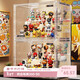 Added blind box storage display stand figure Bubble Mart display cabinet transparent dustproof display storage box