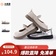 XIAO MI BU children's shoes girls' small leather shoes spring new soft sole simple princess style leather shoes