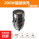 New invisible car charger 100w fast charging car cigarette lighter one to two PD fast charging conversion plug invisible version A+C 200W fast charging color box car charger + 6A cable
