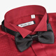 Saison 5 Robe de mariée spéciale Shirt Men's French Swallow Collar Shirt Mercerated Cotton Shirt Men's Long Manches Slim Red Sfl2Q30 37 (référence de poids 50-55 kg)