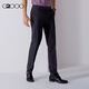 G2000 business suit pants for men straight 2018 new style youth casual formal fit suit pants for men 81151001 black/99 28/160