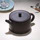 Hidden Pot World Yixing Characteristic Purple Clay Pot Purely Handmade Fine Teapot Original Mineral Black Purple Clay Seeing Series Fuyun Teapot Fuyun Teapot