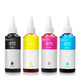 Tianwei T6721 Schwarze Tinte für Epson L383 L360 L565 L383 L551 L310 L130 L455 L1300 Tintenbehälter -Drucker 672 Tinte