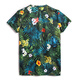 Freizeit im Freien Sport runden Nacken T-Shirt Herren Sommer schnell trocknend personalisierte, gedruckte kurzärmelige, atmungsaktive Feuchtigkeits-Wicking H1105 Green xxl