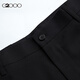G2000 business suit pants for men straight 2018 new style youth casual formal fit suit pants for men 81151001 black/99 28/160