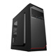 Big Buffalo (BUBALUS) 1008 business case + powerful 300 desktop computer electromechanical set (with optical drive position/with 300W power supply/support ATX motherboard/support backline/home office)