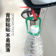 迪加伦 汽车后视镜小圆镜 前后轮盲区倒车镜子360度无边超清可调高清辅 正驾驶-黑色单个装
