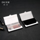 Duer business card holder for men's business high-end creative simple business card box for women's professional exhibition gift custom printed logo Korean ancient bronze