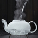 Mesni heat-resistant glass teapot, teapot, flower teapot, thickened glass tea set with filter, upgraded version 900ml