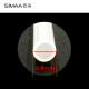 SIMAA 3847 financial binding machine special transparent binding riveting tube 4.8*250mm (pack of 20)