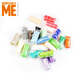 Schergen 24 Farbe Ultra-Licht-Tonfarbe Schlamm ungiftiger Plastikin tragbarer Quadratkasten Set handgefertigtes DIY-Farb-Schlamm Kinderspielzeug für Kinder