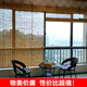 Curtains, straw curtains, bamboo curtains, door curtains, curtains, partitions, lifting curtains, decorative retro sunshade curtains, roller blinds, export version, 1 meter wide*1 meter high