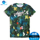 Freizeit im Freien Sport runden Nacken T-Shirt Herren Sommer schnell trocknend personalisierte, gedruckte kurzärmelige, atmungsaktive Feuchtigkeits-Wicking H1105 Green xxl